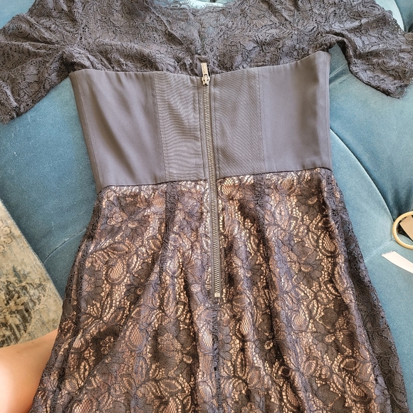 BCBG lace corset bodice dress - Picture 4 of 6